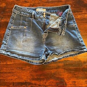 Rock & Roll Denim High Rise Shorts